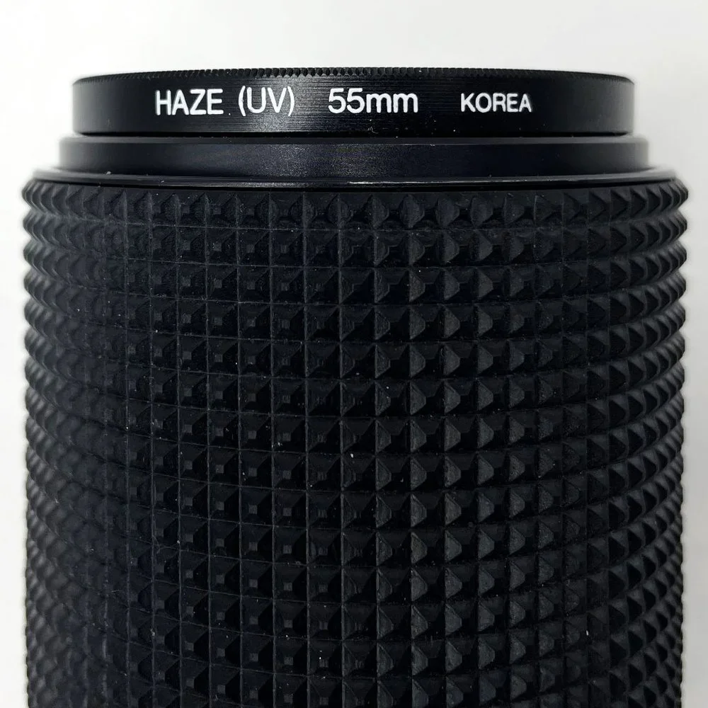 Vtg Sears Multi-Coated Auto Zoom F=80-200mm 1:4.0 Macro Black Camera Lens-Korea